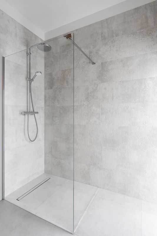 Modern Frameless Shower